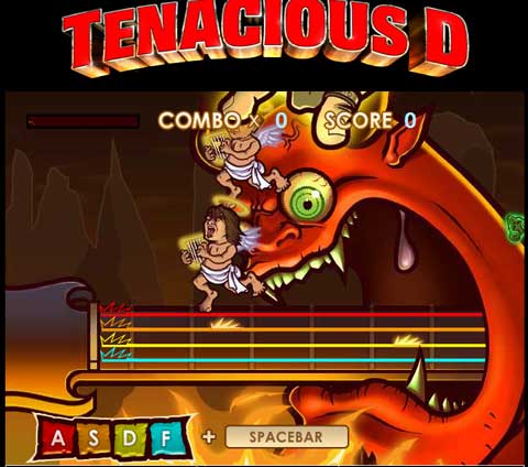 Tenacious D Guitar Hero Game